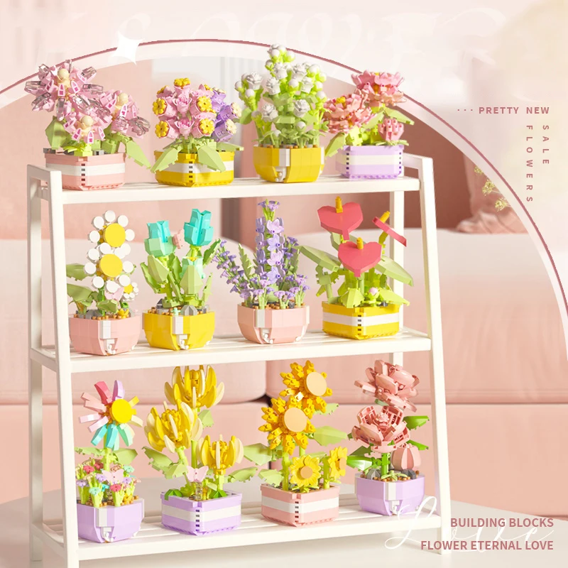 Flower Succulents Building Blo - Bonsai Garden Kit avis et prix