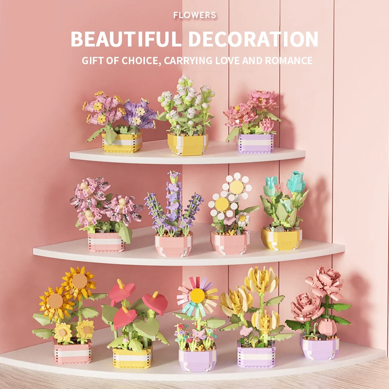Flower Succulents Building Blo - Bonsai Garden Kit avis et prix