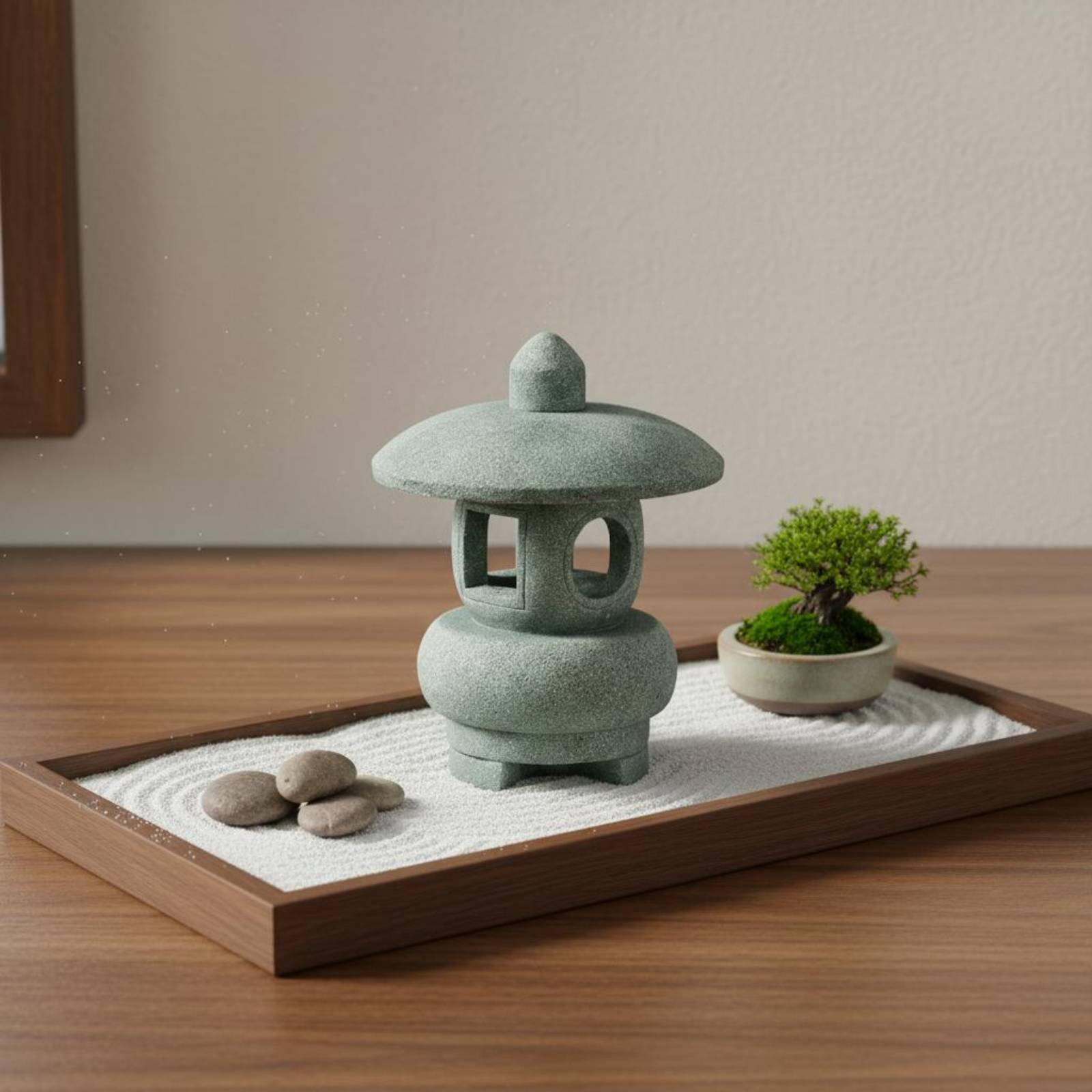 Miniature Stone Lantern Antiqu - Japanese Garden Bonsai avis et prix