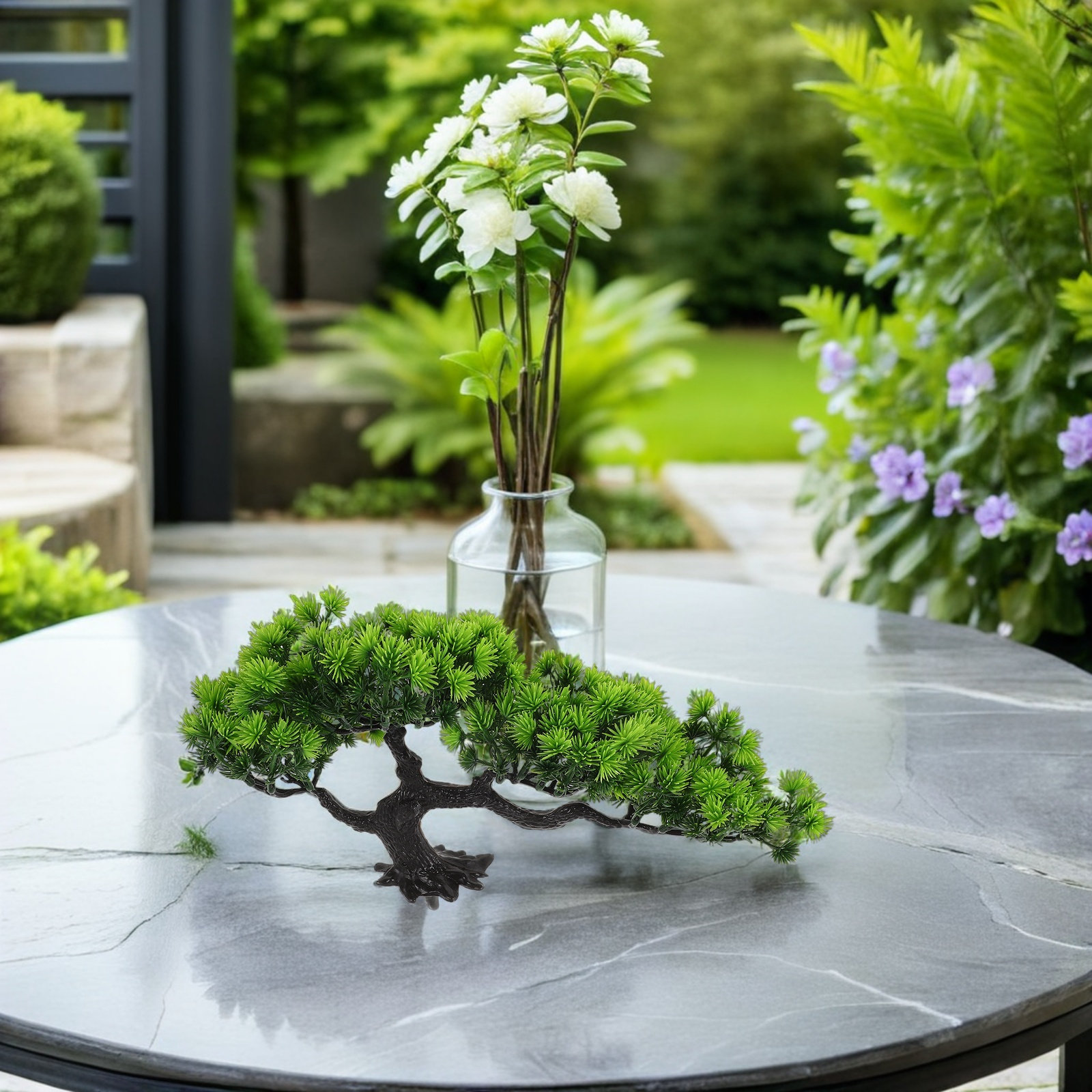 2Pcs Artificial Bonsai Tree Ju - Bonsai Garden Juniper avis et prix