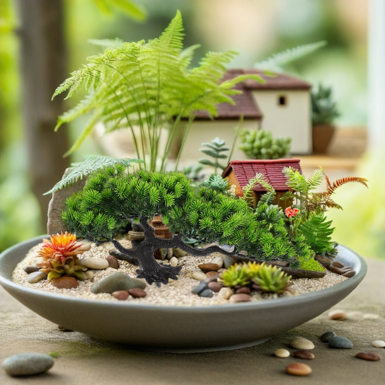 2Pcs Artificial Bonsai Tree Ju - Bonsai Garden Juniper avis et prix
