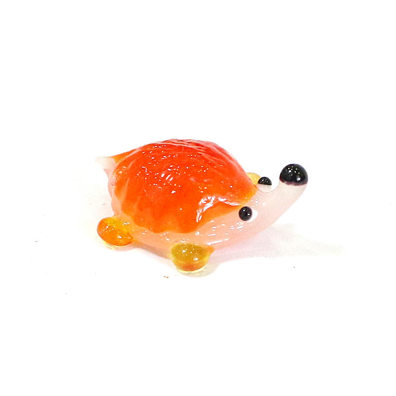 Handmade Mini Glass Hedgehog F - Bonsai Garden In Japan avis et prix