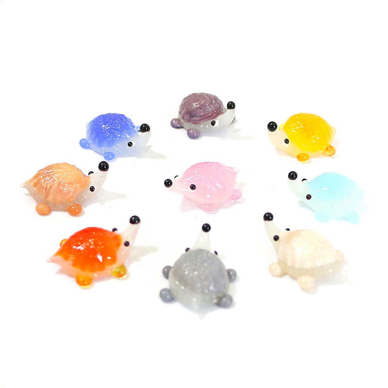 Handmade Mini Glass Hedgehog F - Bonsai Garden In Japan avis et prix