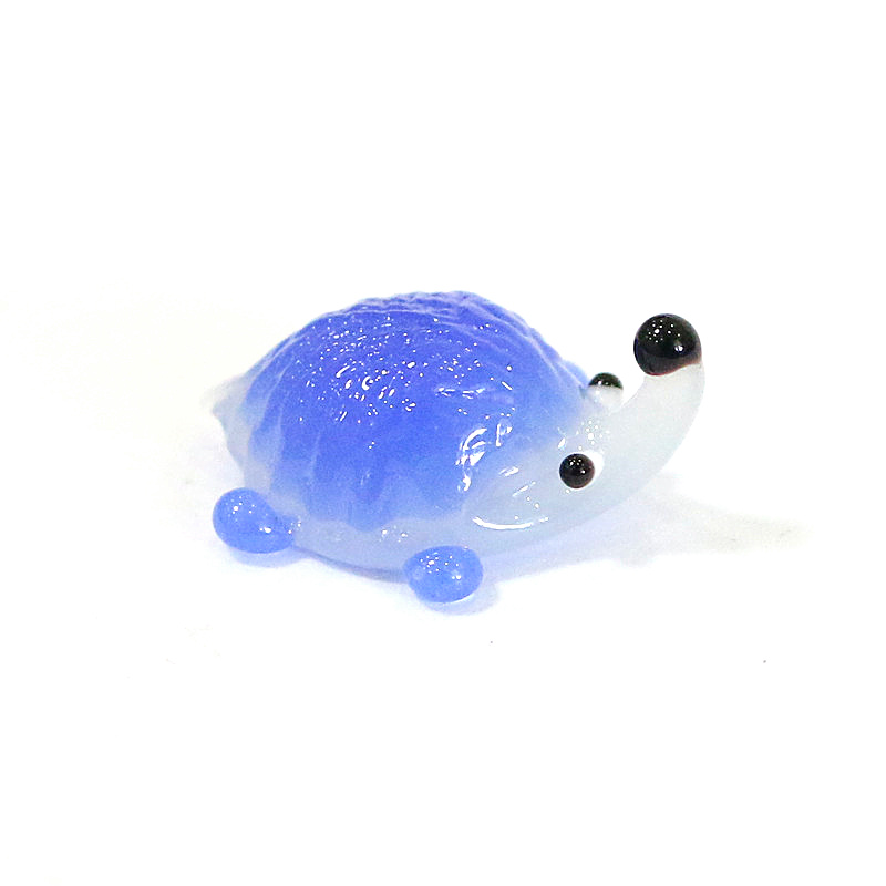 Handmade Mini Glass Hedgehog F - Bonsai Garden In Japan avis et prix