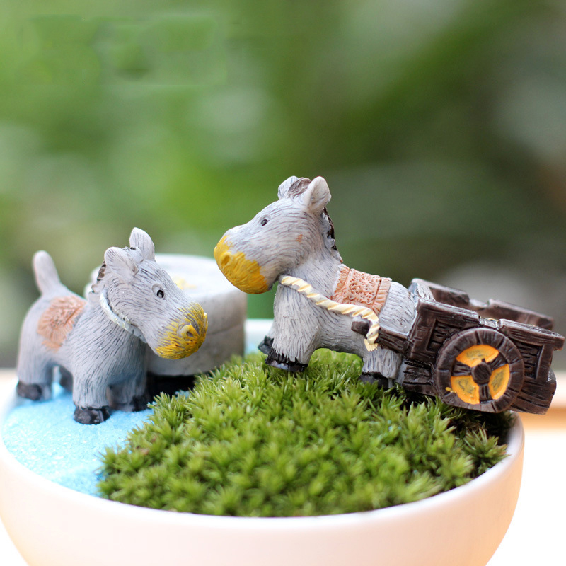 Animal Figurines Mini Donkey P - Bonsai Garden In Japan avis et prix