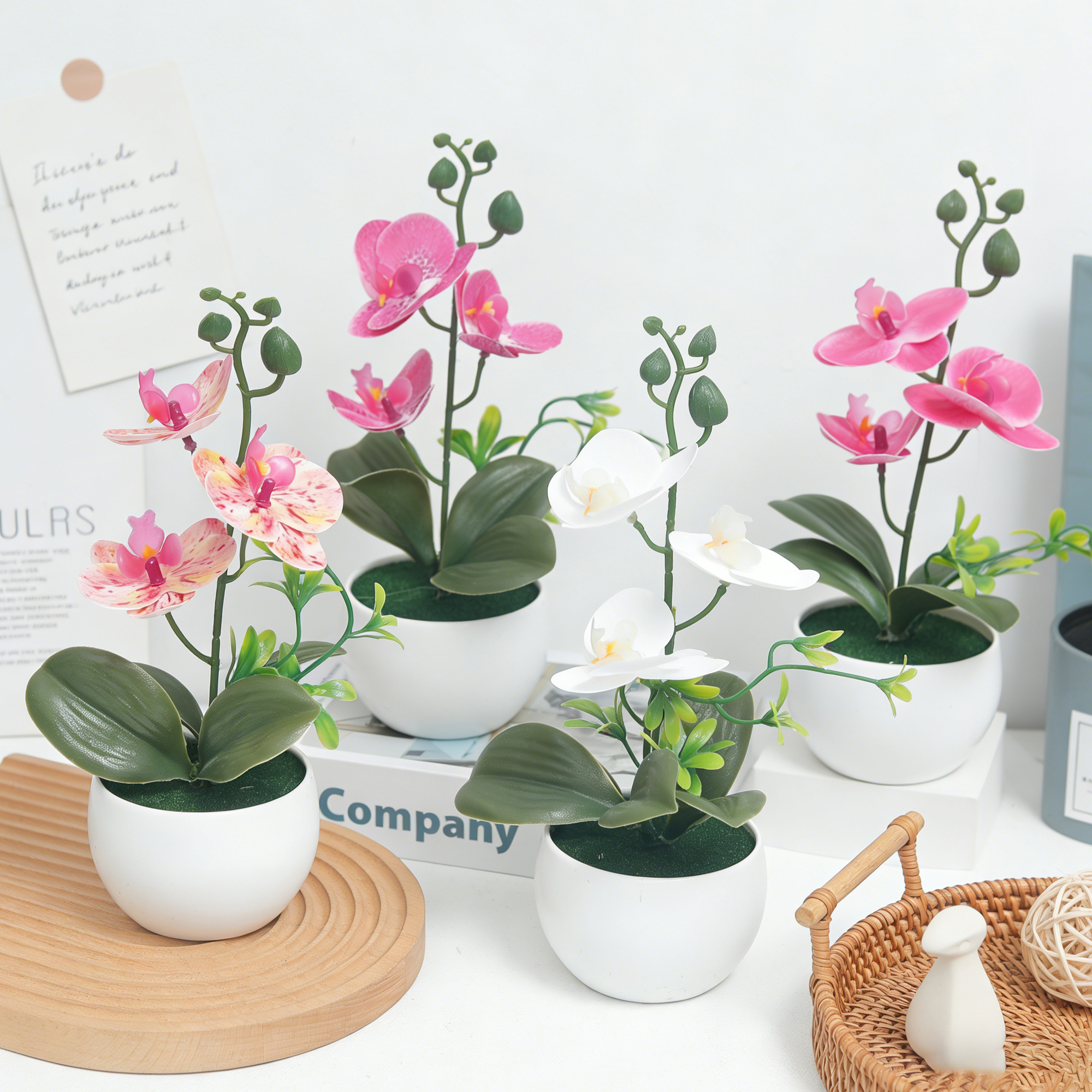 Artificial Flowers Orchid Bons - Bonsai Garden Entrance avis et prix