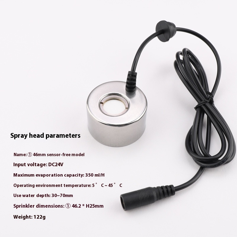 DC 24V Ultrasonic Nebulizer Fi - Bonsai Garden Dc avis et prix