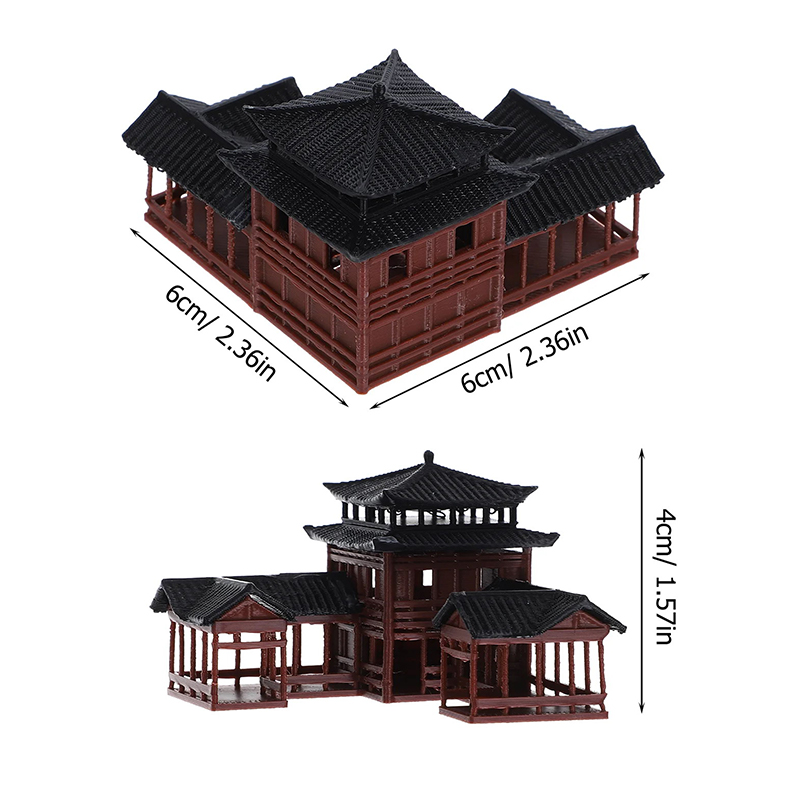 Ancient Building Model Miniatu - Japanese Garden Bonsai avis et prix