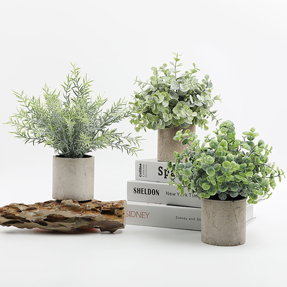 Artificial Plant Potted Eucaly - Bonsai Garden Kit avis et prix