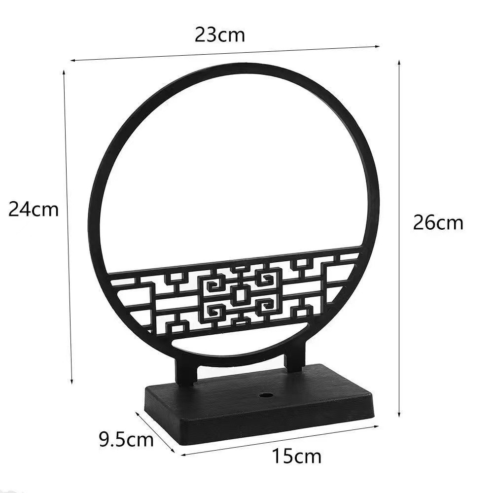 New Chinese Style Black Screen - Bonsai Garden Entrance avis et prix