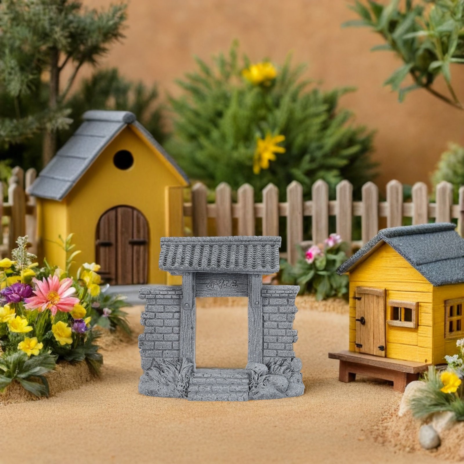 Mini Chinese Gate Stone Bonsai - Bonsai Garden Entrance avis et prix