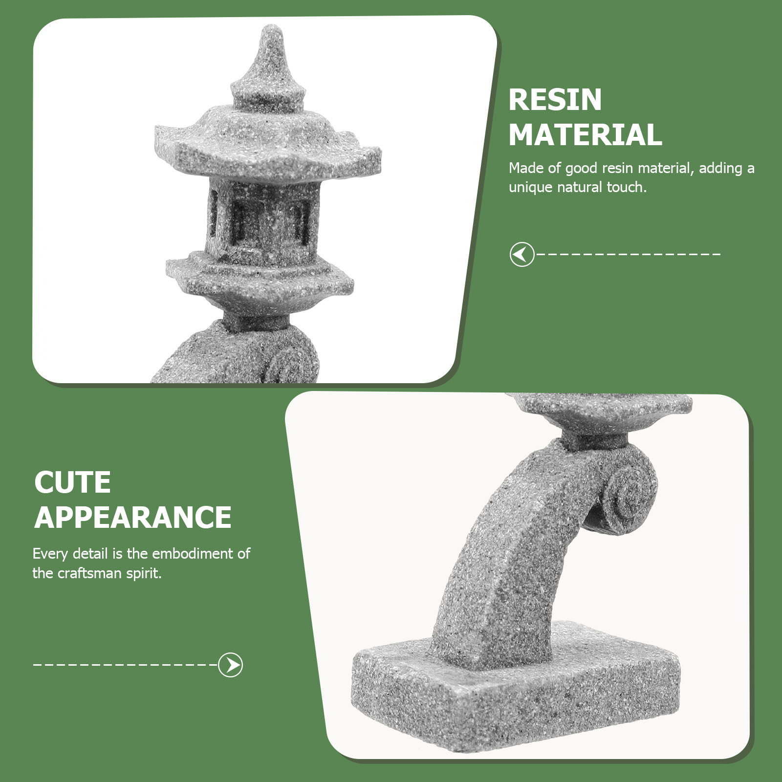2Pcs Japanese Style Stone Lant - Japanese Garden Bonsai avis et prix