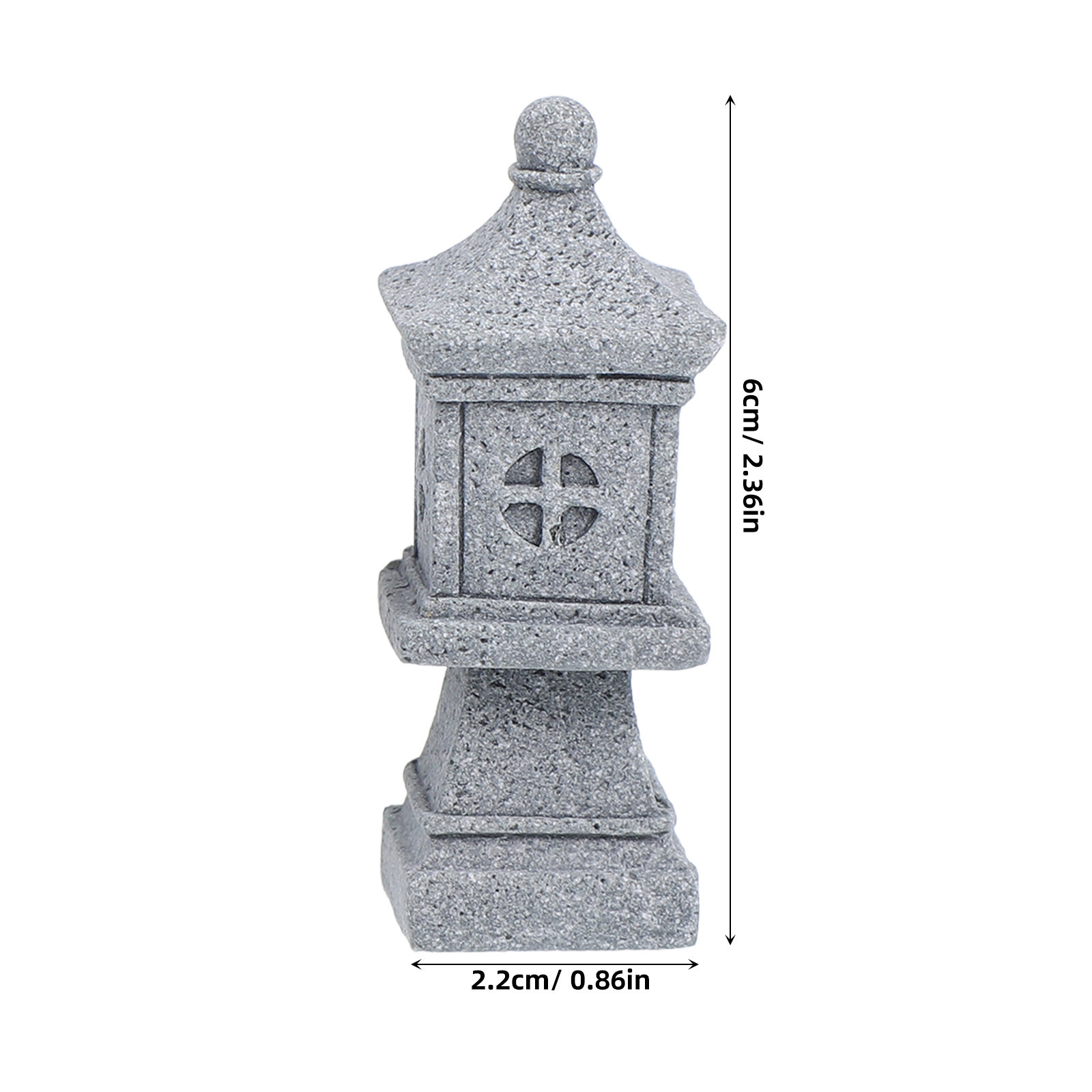 3Pcs Mini Pagoda Garden Statue - Japanese Garden Bonsai avis et prix