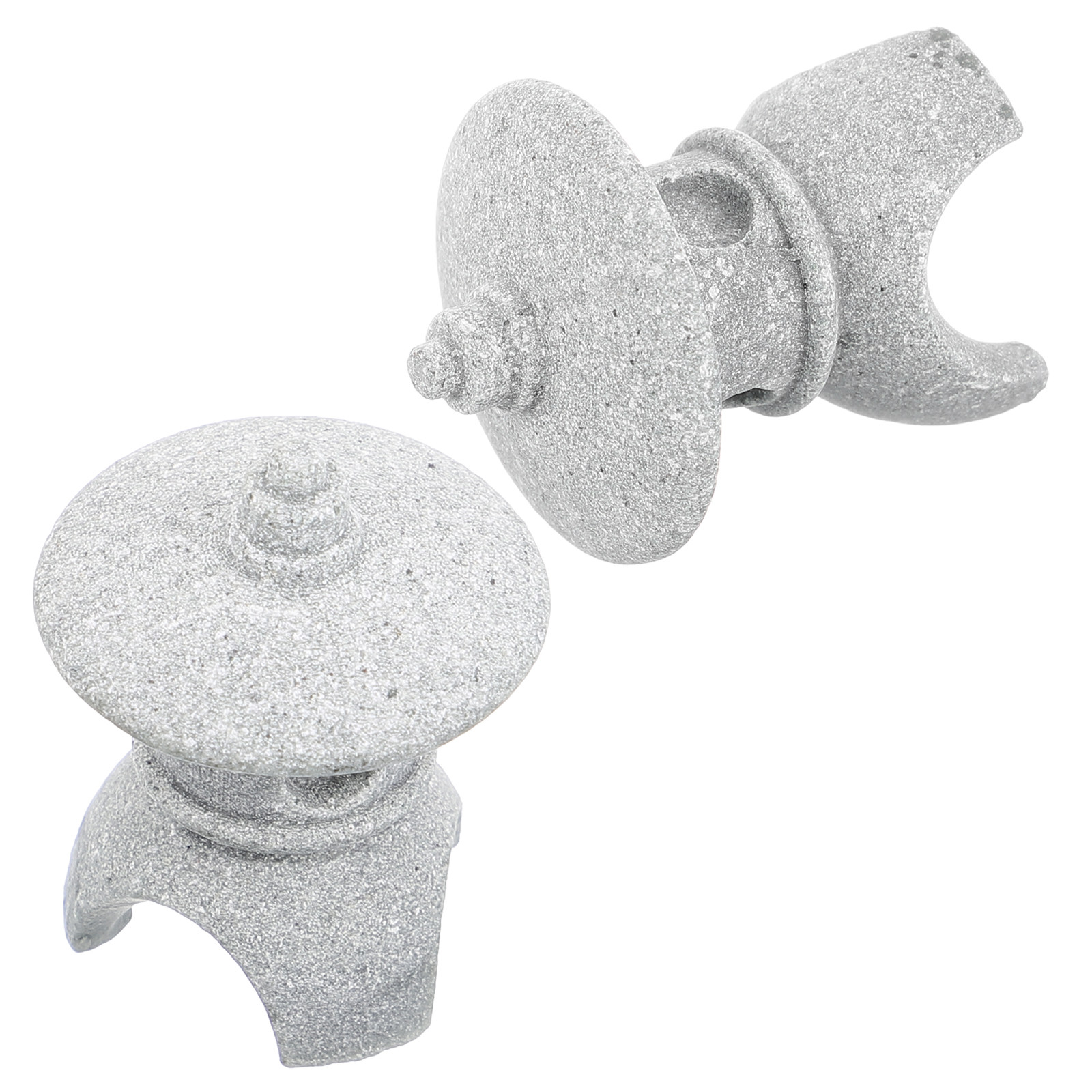 2pcs Sandstone Mini Pagoda Sta - Japanese Garden Bonsai avis et prix
