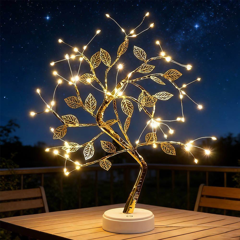 LED Tree Night Light Battery P - Bonsai Garden Dc avis et prix