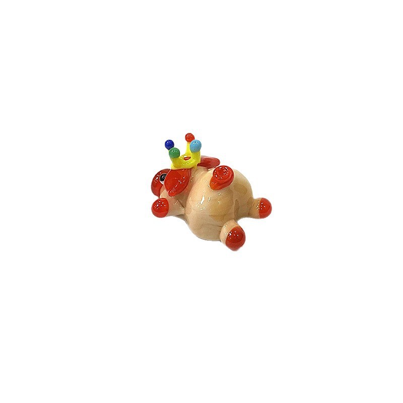 Cute Mini Glass Pig Figurine - - Bonsai Garden In Japan avis et prix