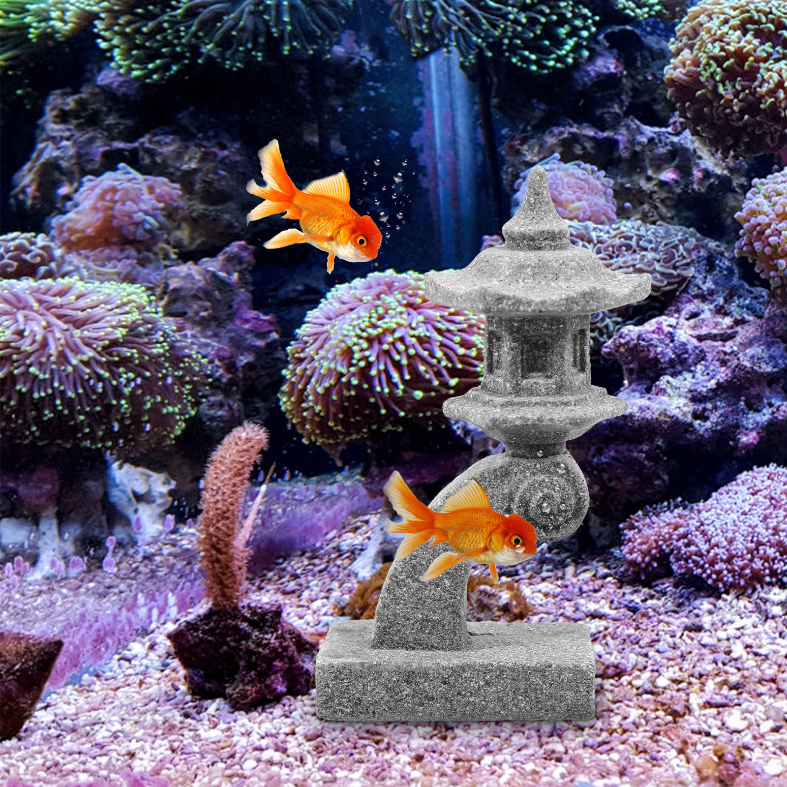 2Pcs Japanese Stone Lantern Mi - Japanese Garden Bonsai avis et prix
