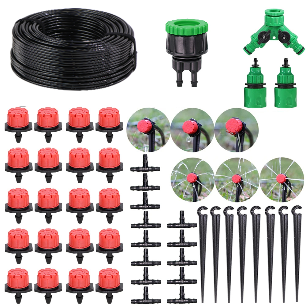5-50m Garden 1/4'' Drip Irriga - Bonsai Garden Kit avis et prix
