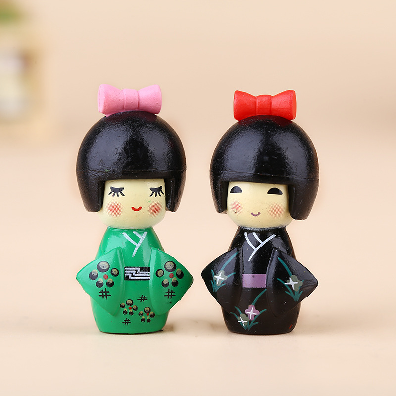 New Japanese Cute Girl Figurin - Japanese Garden Bonsai avis et prix